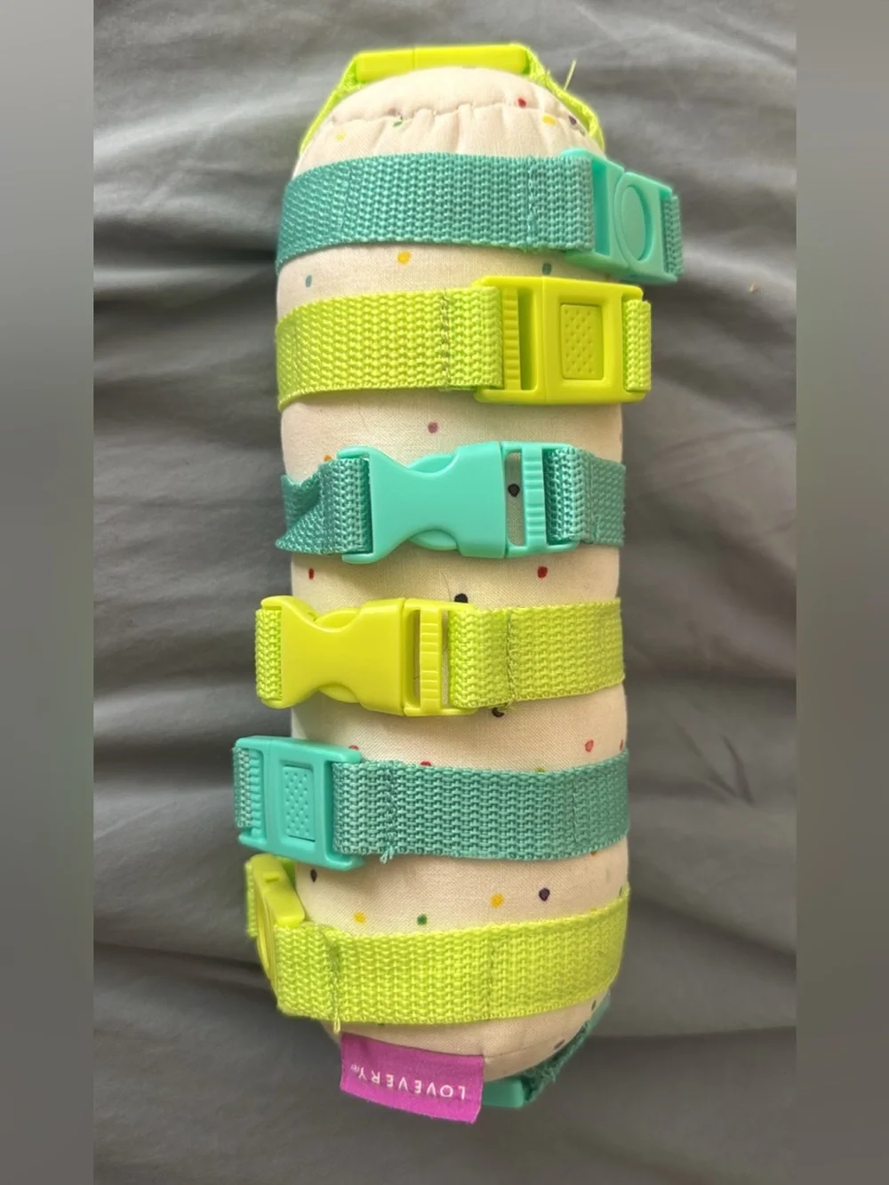 Lovevery Baby Toddler Buckle Barrel Fine Motor Coordination Developmental Toy
